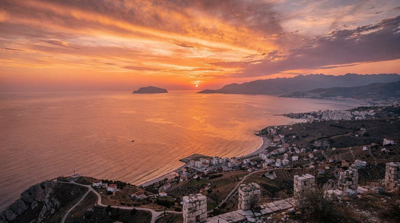 Chasing Sunsets Along the Albanian Riviera