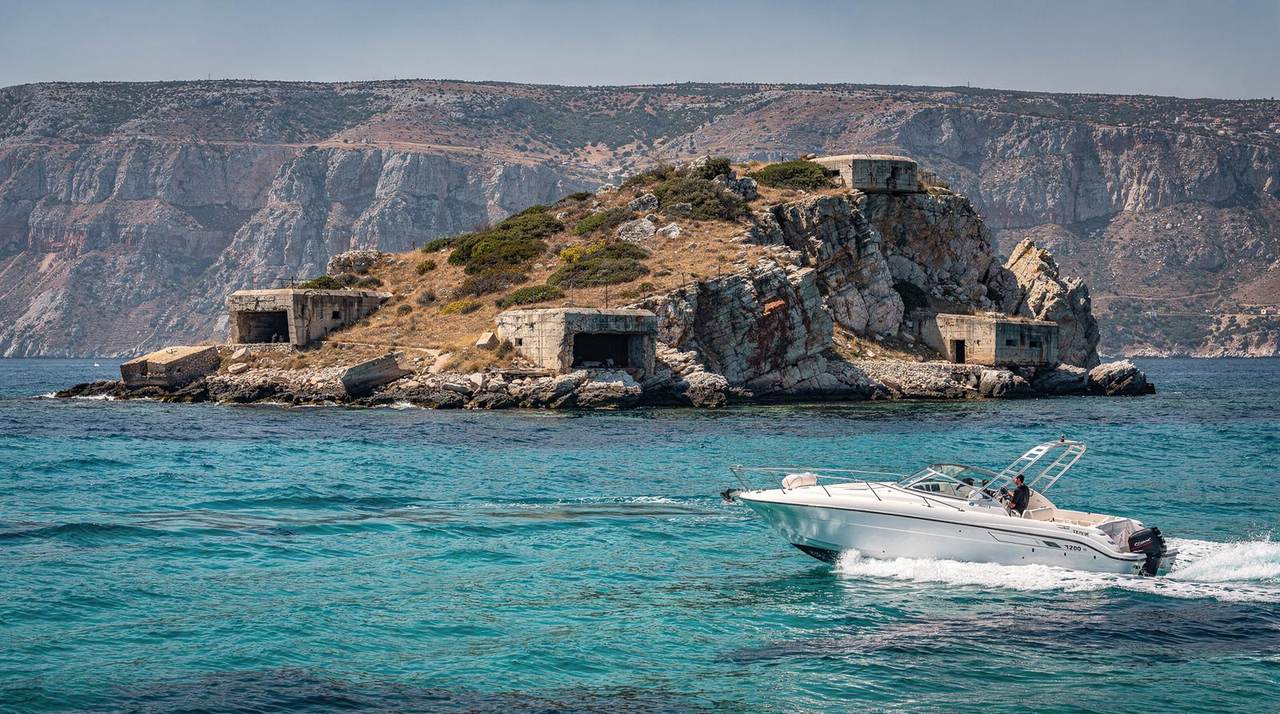 Sazan Island and Karaburun Peninsula