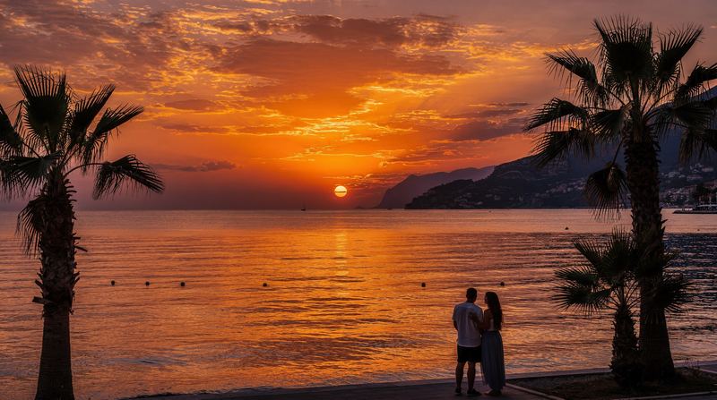 Mooiste zonsondergangen in Albanië: waar de Ionische Zee goud kleurt
