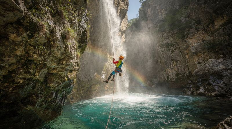 Canyoning in Albania