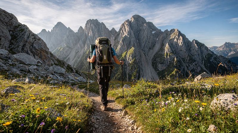 Randonnée dans les Alpes albanaises