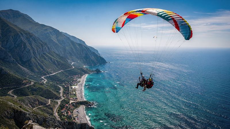 Paragliding in Albania