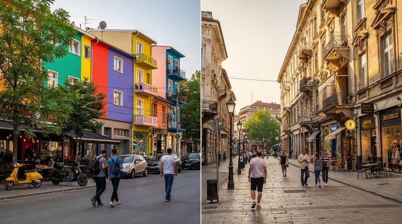 Tirana versus Belgrado